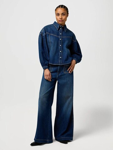 WRANGLER Shirt in Blau