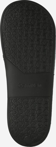 Calvin Klein Plážová/koupací obuv – černá