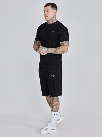 regular Pantaloni di SikSilk in nero: frontale