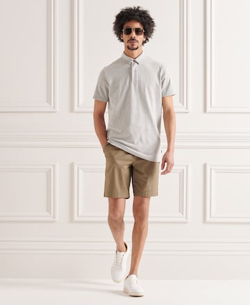 Superdry Poloshirt in Grau