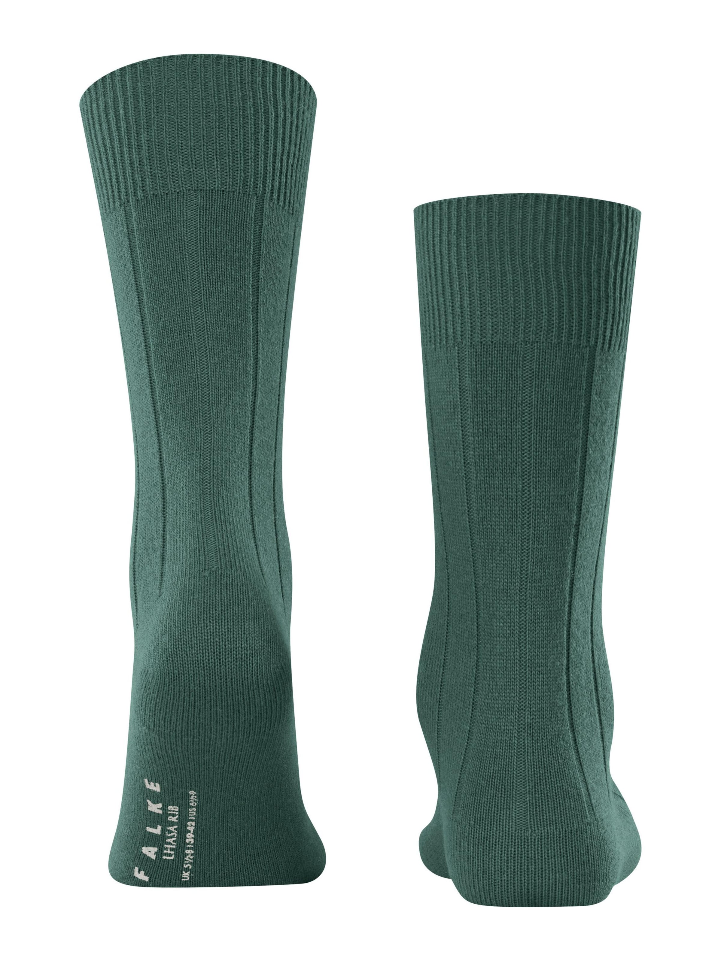 FALKE Socks 'Lhasa Rib' in Green