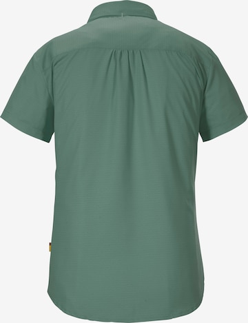 KILLTEC Athletic Button Up Shirt in Green