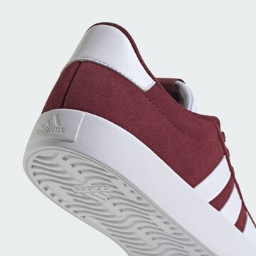 Baskets basses 'Court 3.0' ADIDAS SPORTSWEAR en rouge