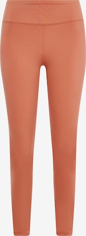 myMo ATHLSR Skinny Sportbroek in Oranje: voorkant