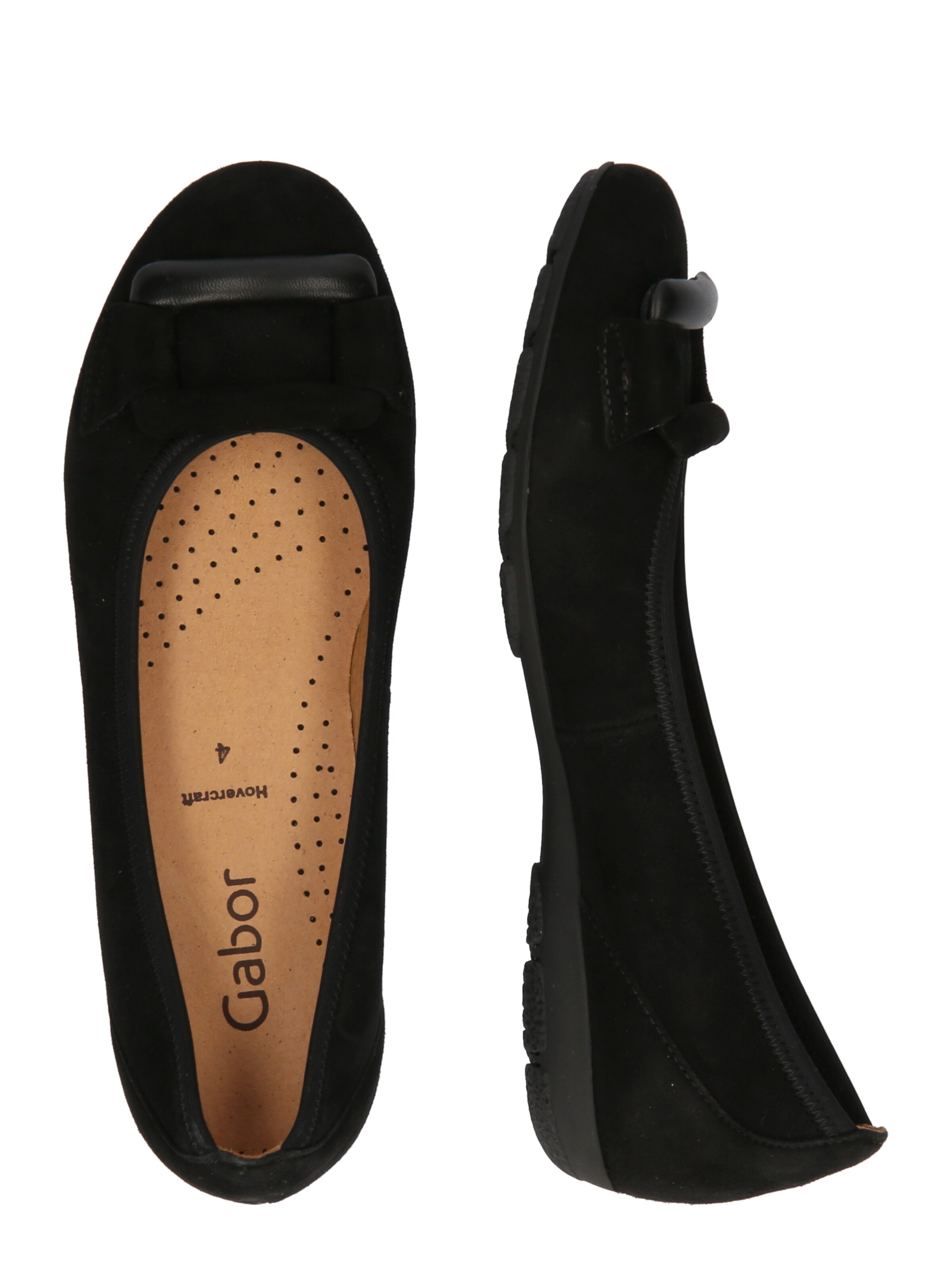 GABOR Ballerina in Schwarz