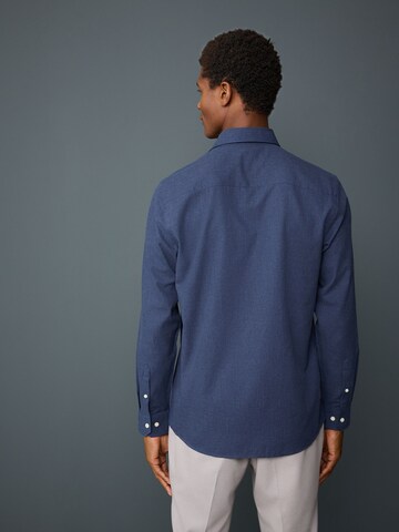 Next Regular fit Πουκάμισο σε μπλε