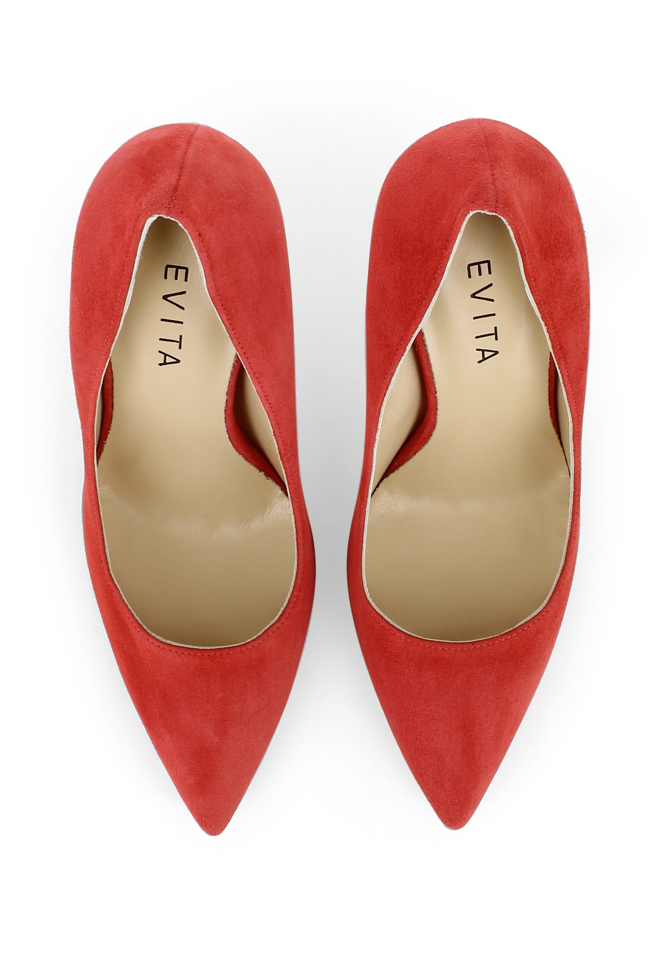 Escarpins 'ALINA' EVITA en rouge