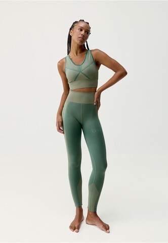 Born Living Yoga Bustier Sport-BH 'Buddha' in Grün