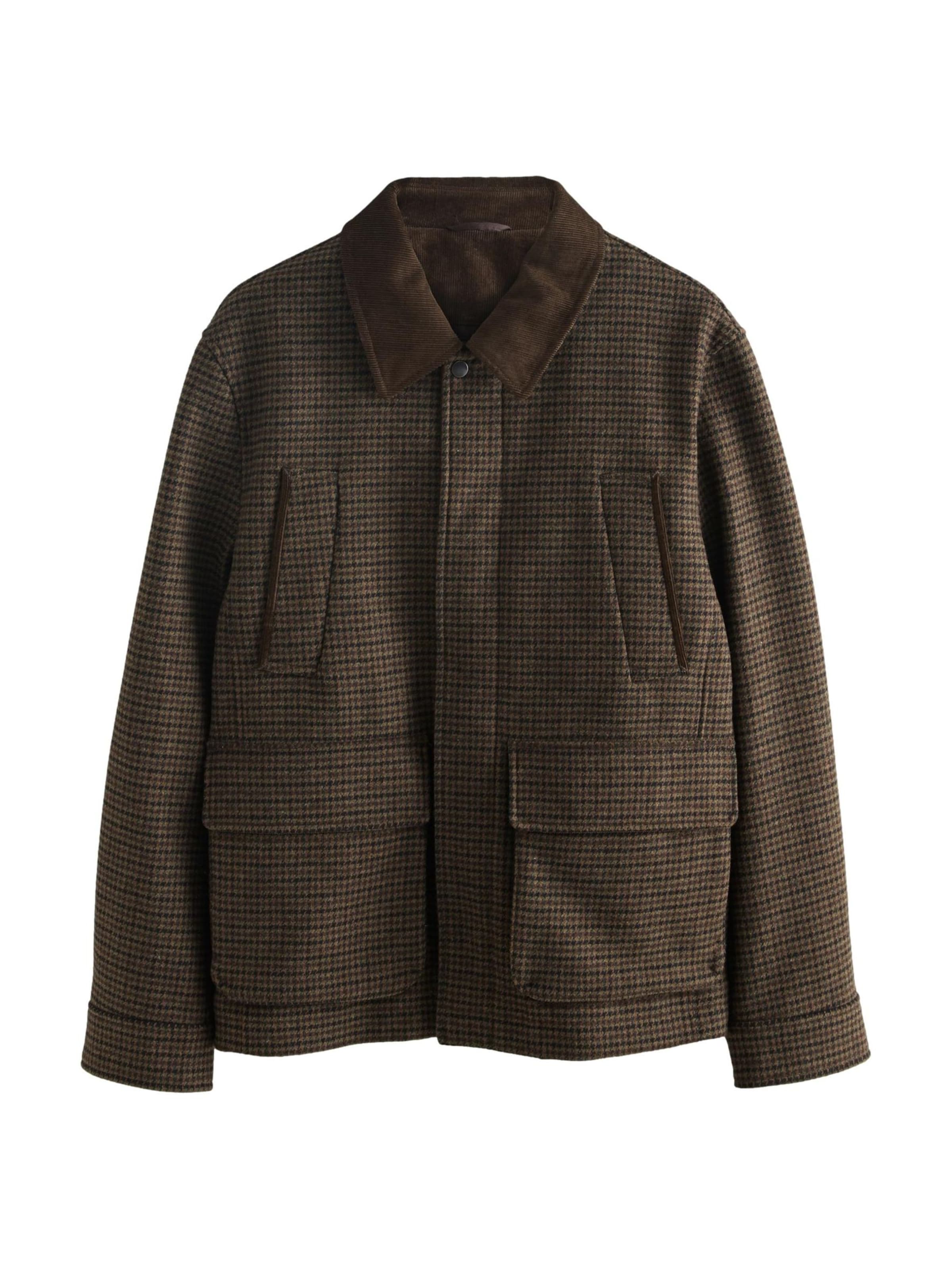 Next - Chaqueta de entretiempo en marrón: frente