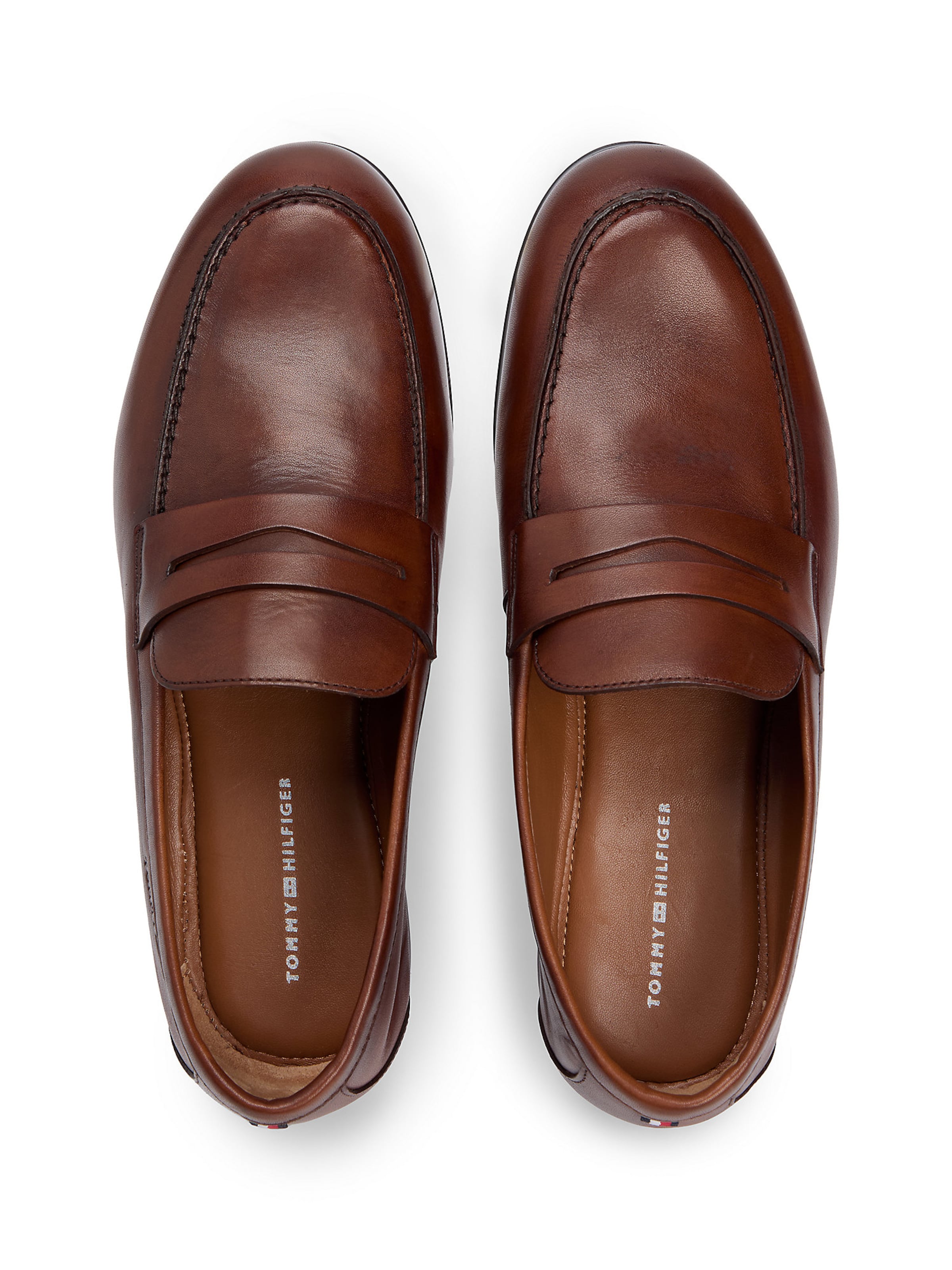 TOMMY HILFIGER Slipper in Braun