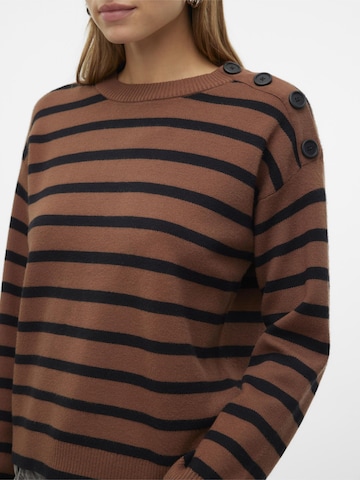 VERO MODA Pullover 'SABA' i brun