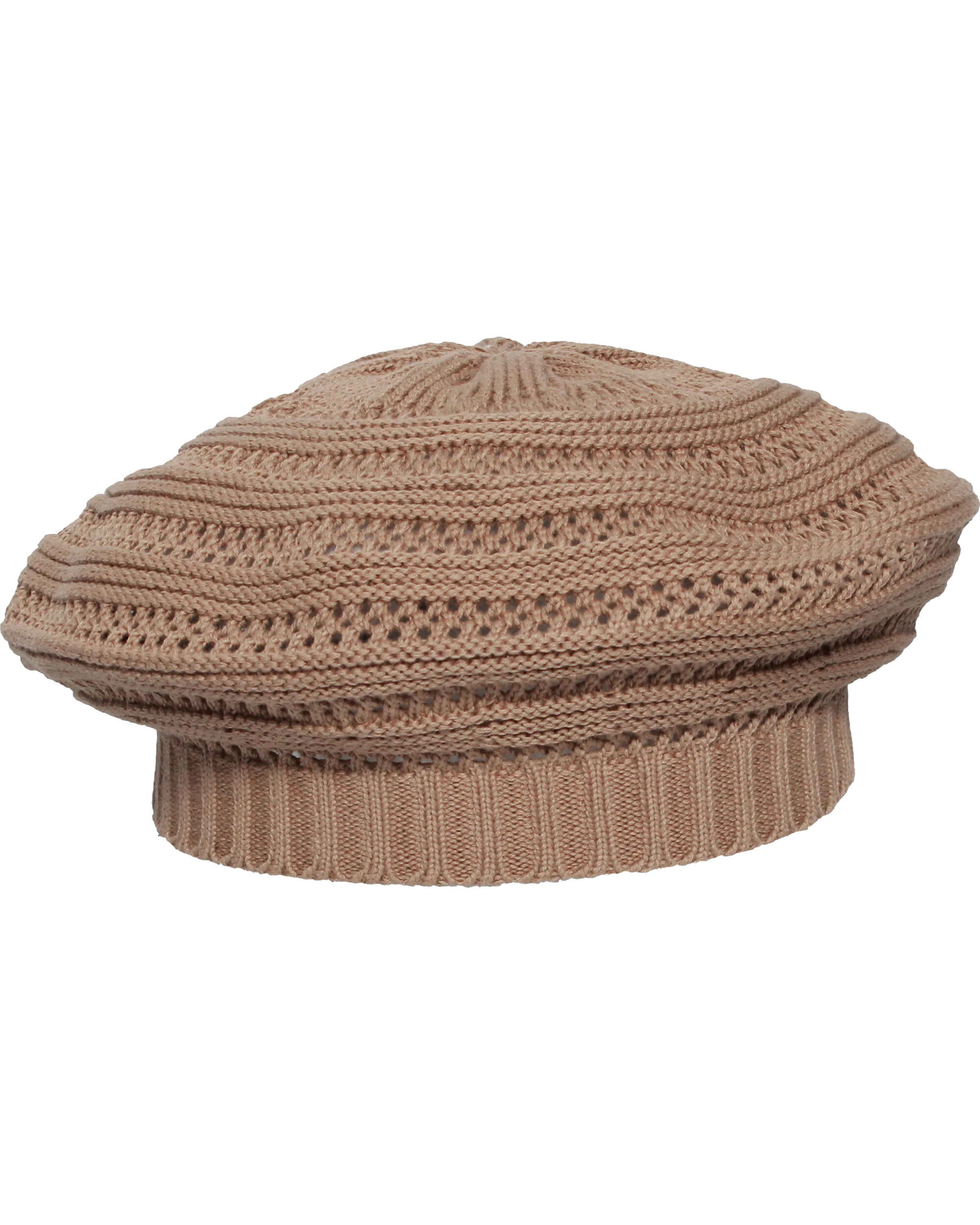 LOEVENICH Mütze in Braun: Vorderseite