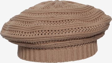 LOEVENICH Mütze in Braun: Vorderseite