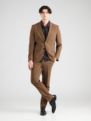 Regular Costume 'Arti-Hesten253X' HUGO en marron : devant