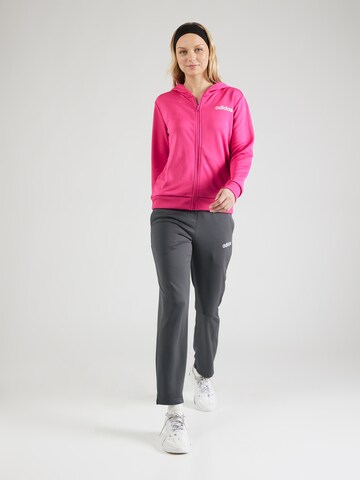 ADIDAS SPORTSWEAR Тренировочный костюм 'Essentials' в Ярко-розовый: спереди