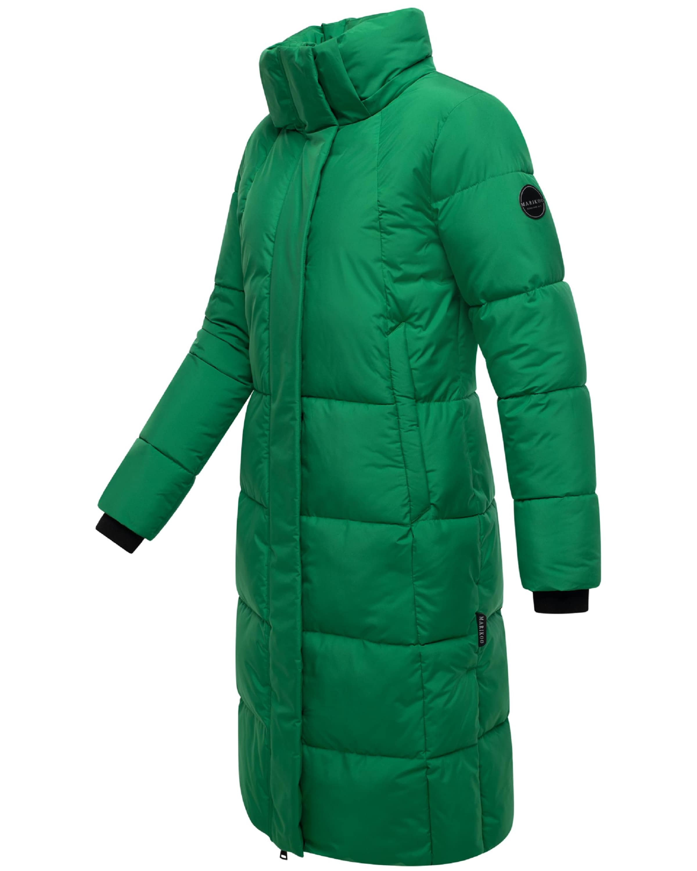 MARIKOO Winter Coat 'Chumanii XVI' in Green