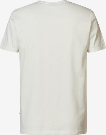 T-Shirt 'Sandcastle' Petrol Industries en blanc