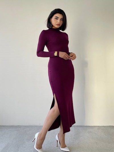 WOMAN VISION Abendkleid in 40 in gold / lila, Produktansicht