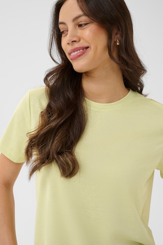 SAINT TROPEZ - Camisa 'SZHaga' em amarelo