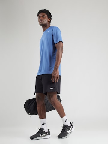 NIKE Функциональная футболка в Синий