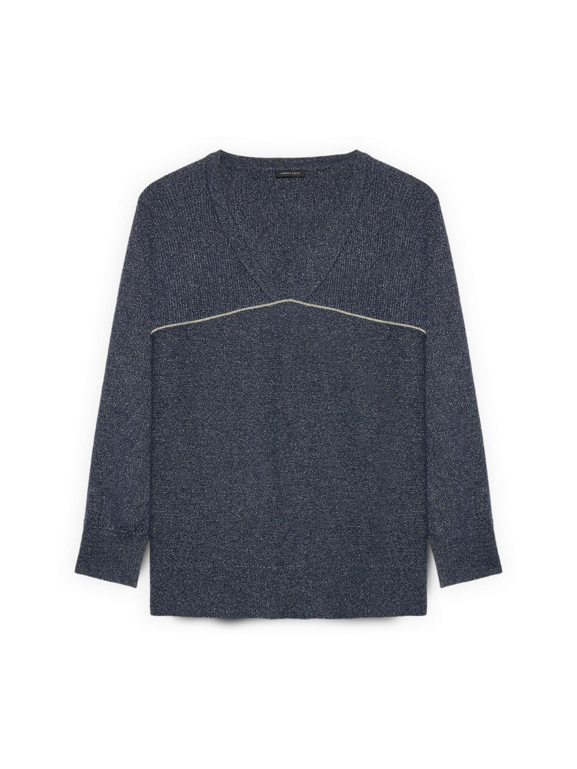 Pullover di Fiorella Rubino in blu: frontale