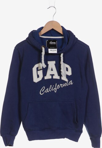 GAP Sweatshirt & Zip-Up Hoodie in S in Blue: front