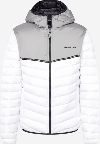 HOLLISTERPrijelazna jakna - bijela boja: prednji dio