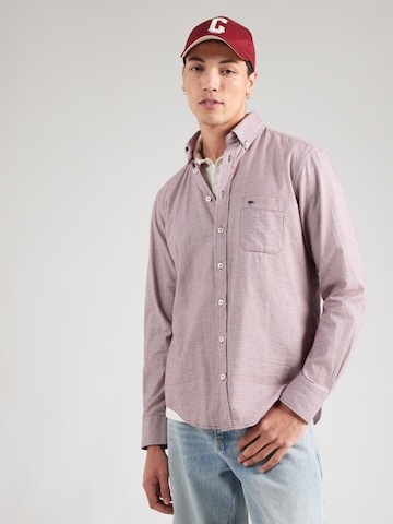 FYNCH-HATTON Regular fit Πουκάμισο σε κόκκινο: μπροστά