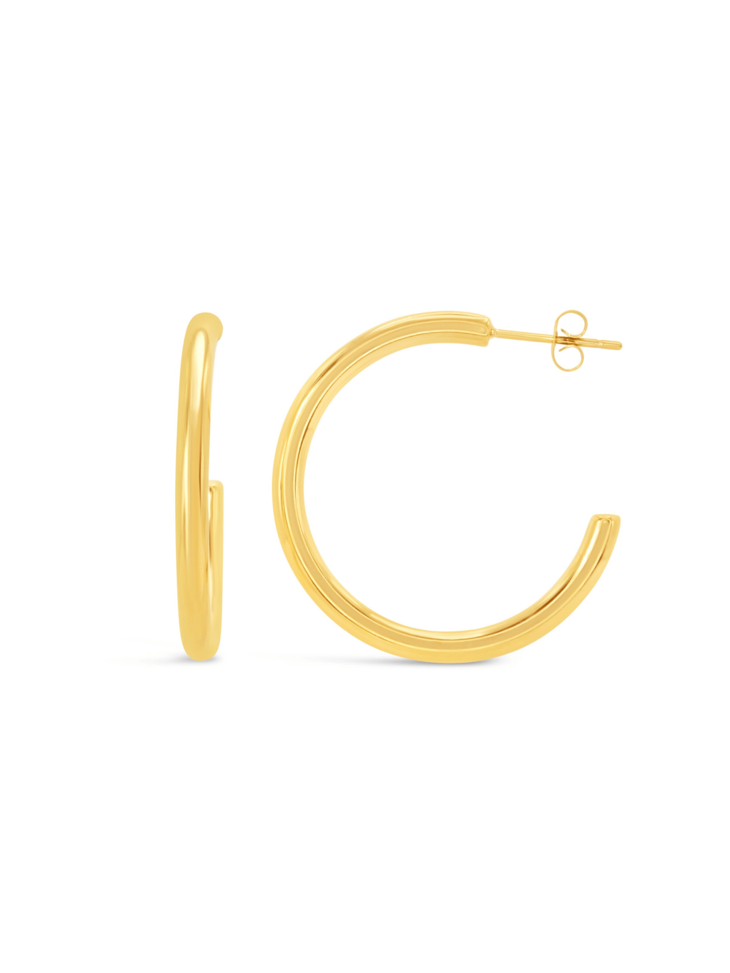 ARS-ARGENTI Earrings 'LUNA LOOP' in Gold