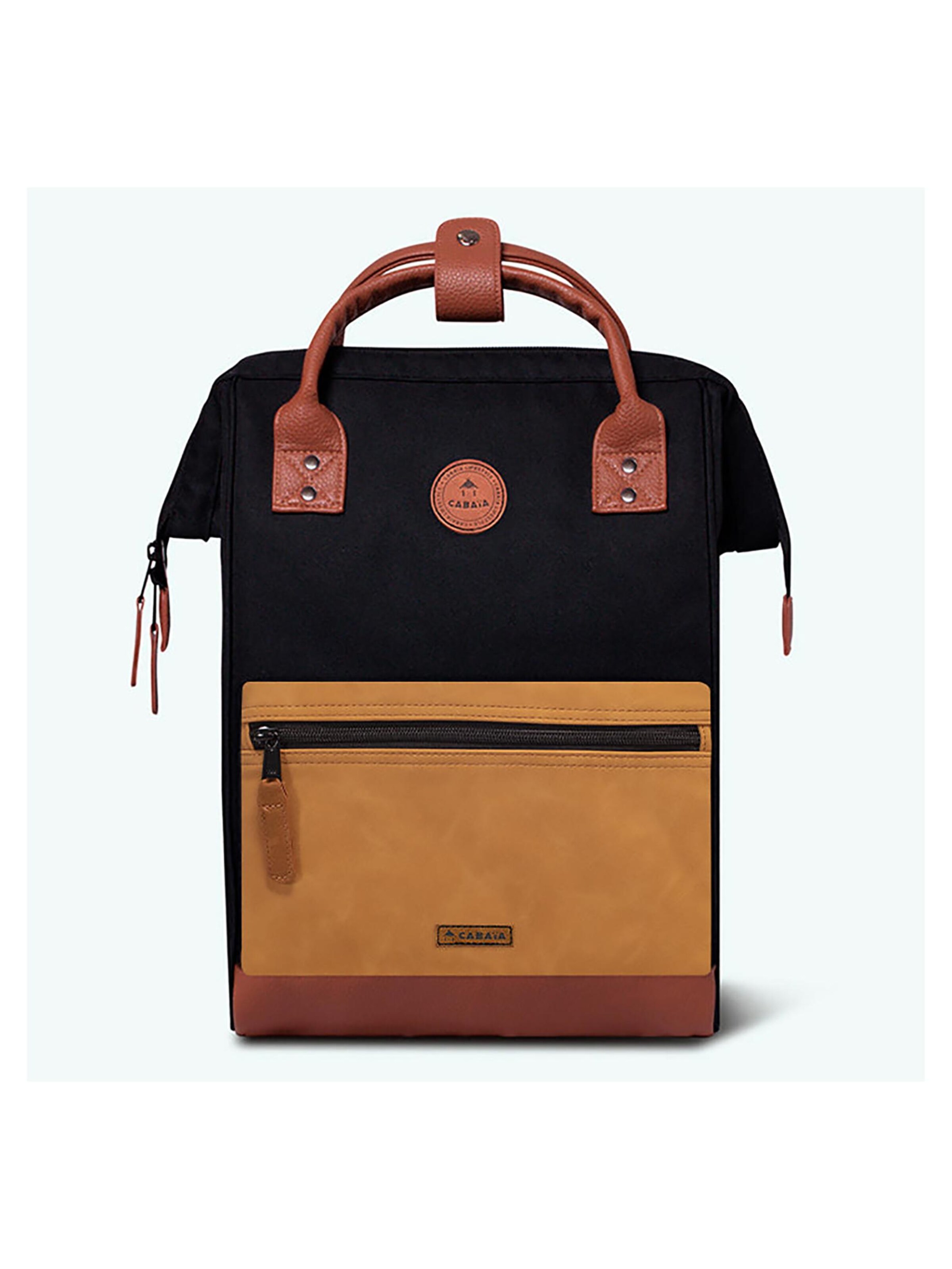 Cabaia Backpack 'Cologne M' in Black: front