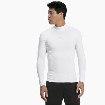 PUMA Base Layer 'Liga' in White: front