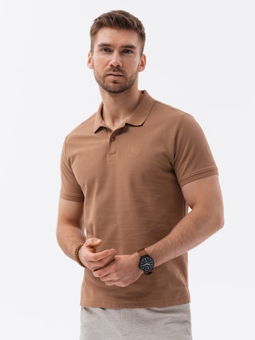 Ombre Shirt 'S1374' in Beige: front