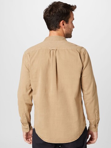 Cotton On Regular Fit Hemd 'CAMDEN' in Beige