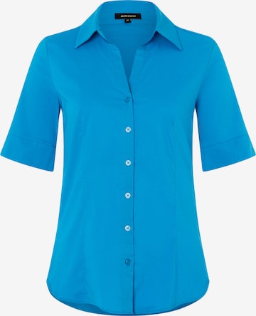 MORE & MORE Blouse in Blauw: voorkant