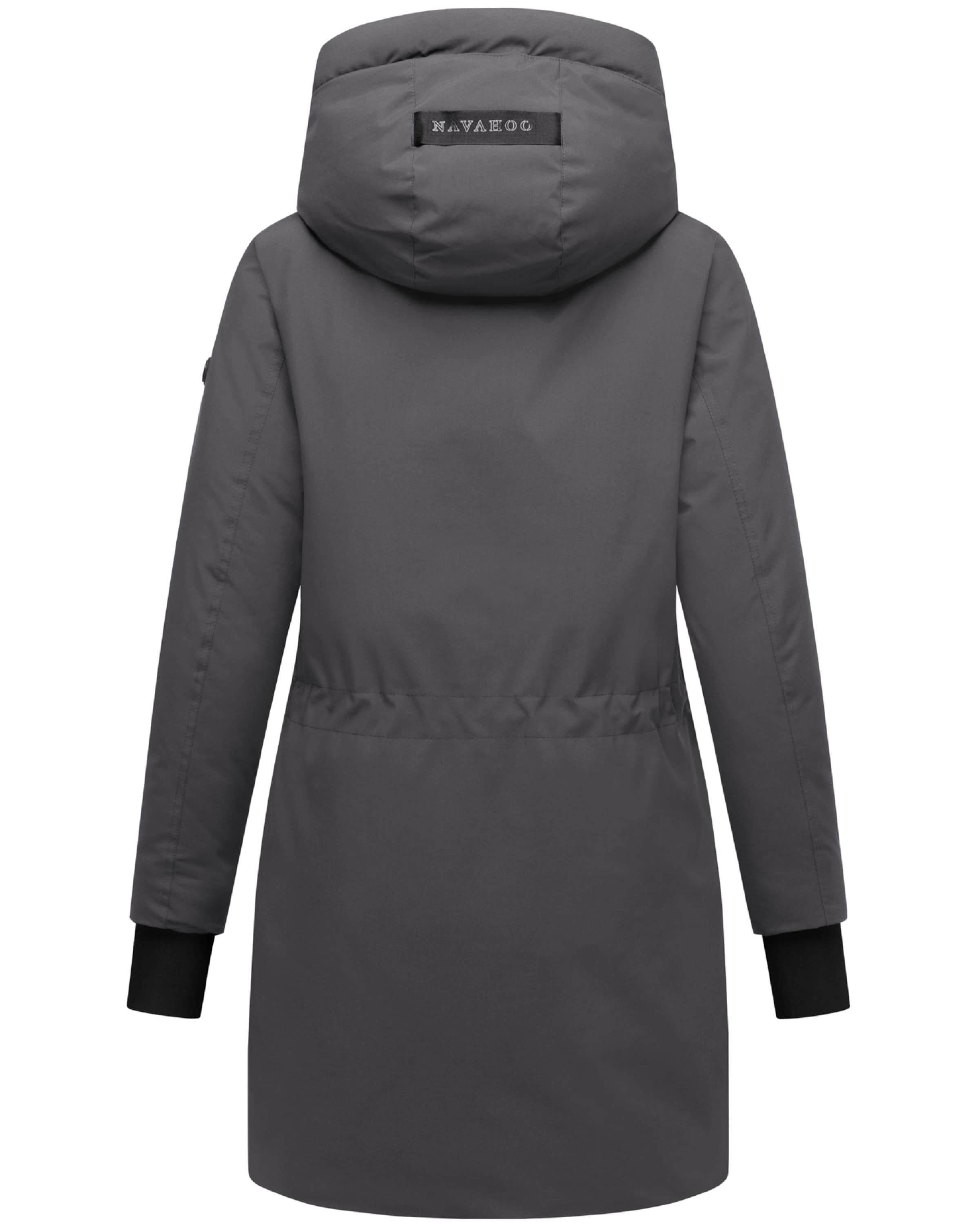 Manteau d’hiver 'Winterzart 14' NAVAHOO en gris