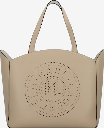 Karl Lagerfeld Shopper in Beige: front