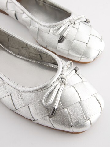 Next Балетки 'Forever Comfort®' в Серебристый
