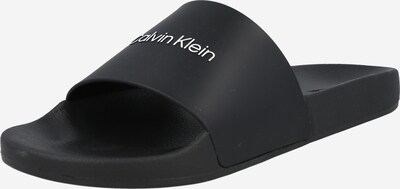 Calvin Klein Pantofle - černá / bílá, Produkt