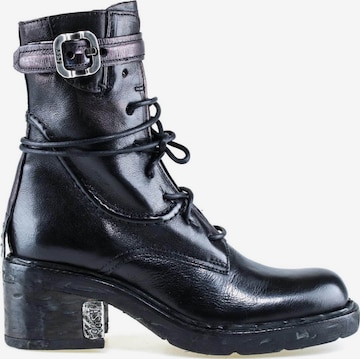 A.S.98 Schnürstiefelette 'Solace' in Schwarz: Vorderseite
