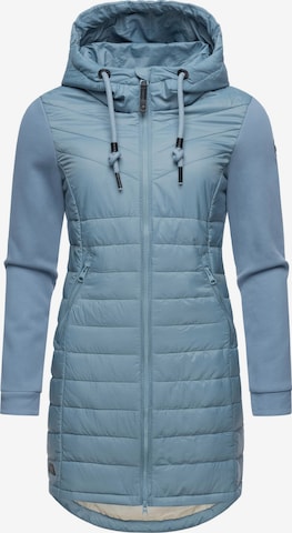 Manteau d’hiver Ragwear en bleu : devant