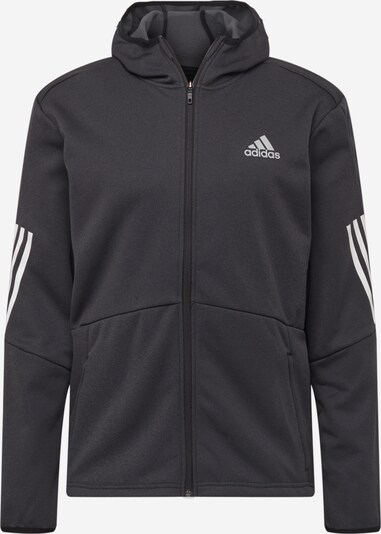 Jachetă fleece funcțională ADIDAS PERFORMANCE pe negru / alb, Vizualizare produs