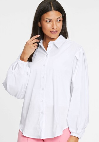 Tamaris Bluse in Weiß: Vorderseite