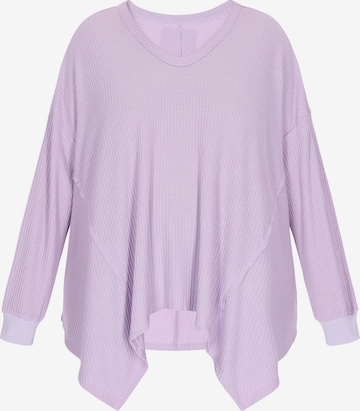 Chemisier joella en violet : devant