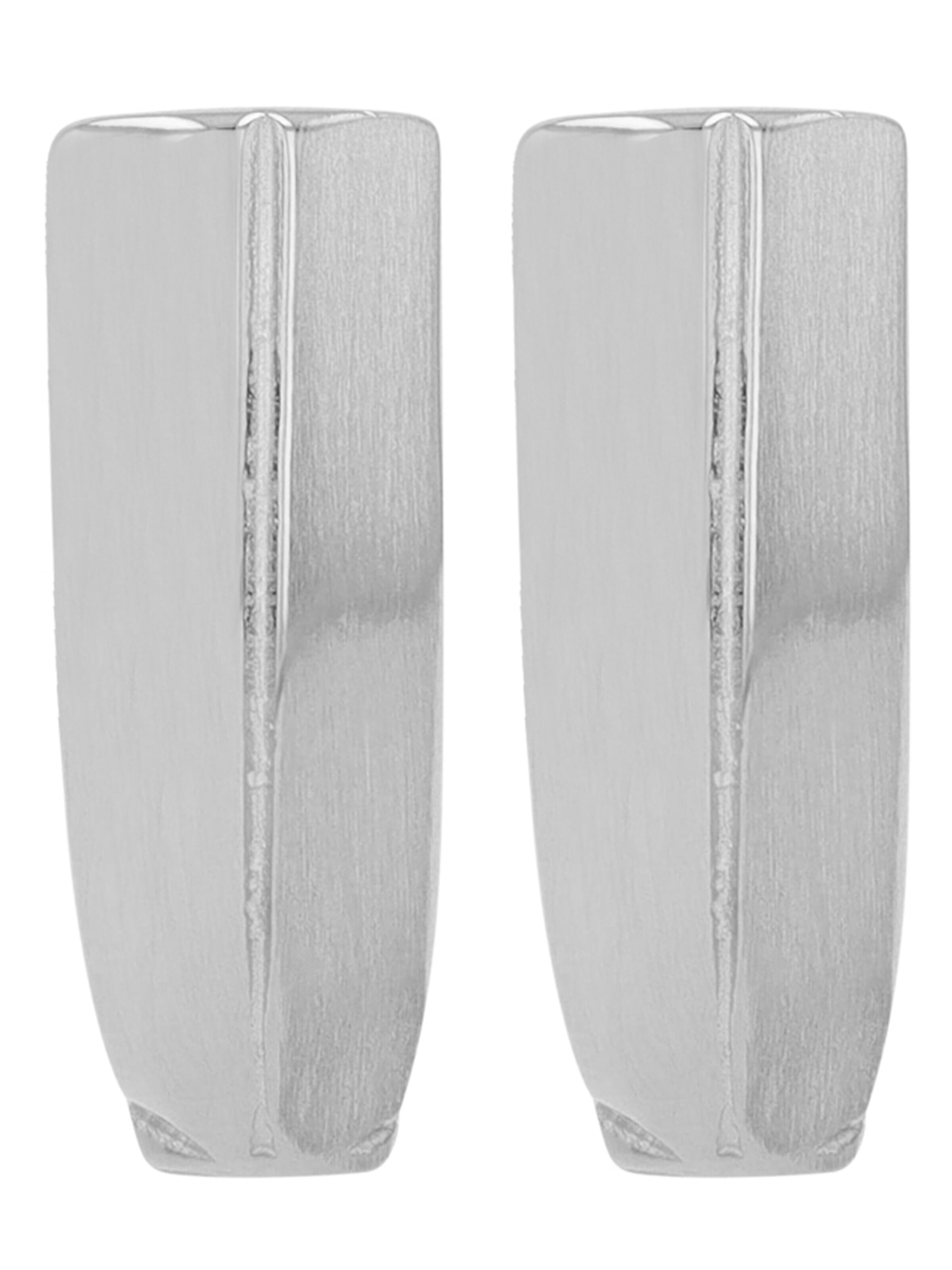 Akzent Earrings '"Xabelle" aus 925 Sterlingsilber, rhodiniert, langlebig' in Silver: front