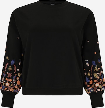 Only Tall Collegepaita 'ONLBrooke' värissä musta: etupuoli