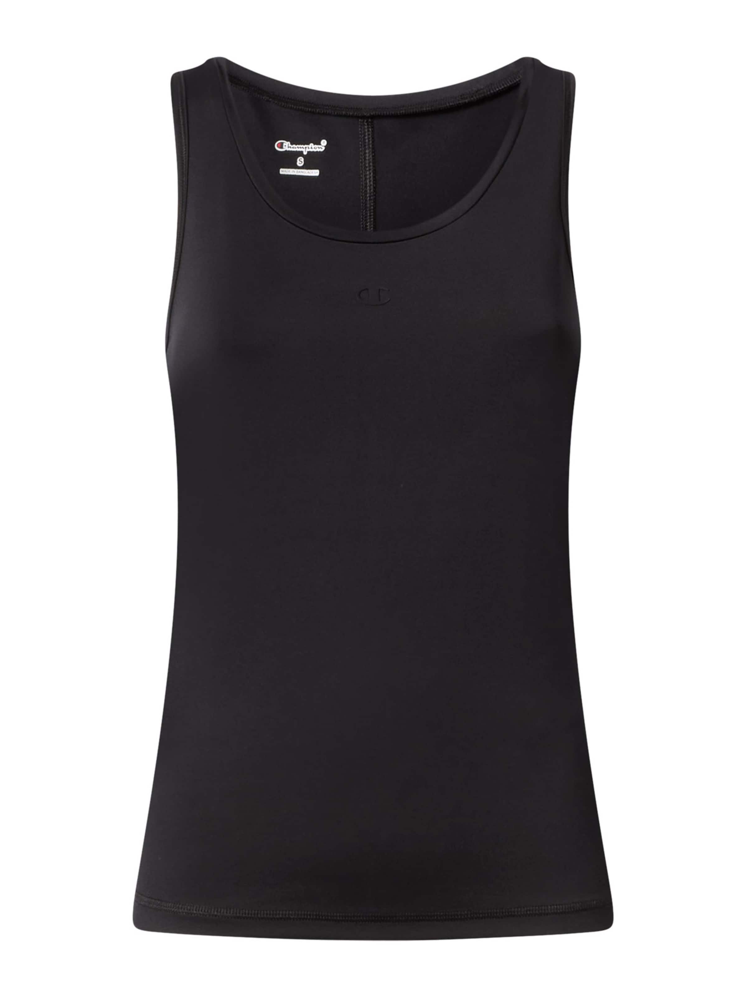 Haut Champion Authentic Athletic Apparel en noir : devant