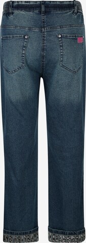 MIAMODA Regular Jeans in Blau