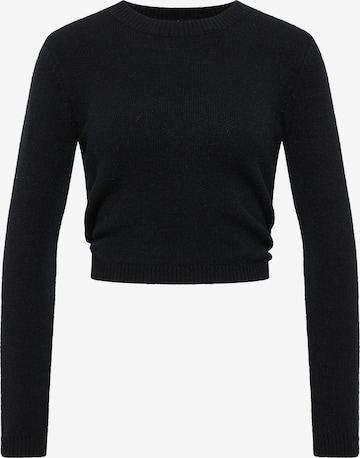myMo at night Pullover in Schwarz: front