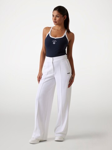 GUESS Wide Leg Hose in Weiß