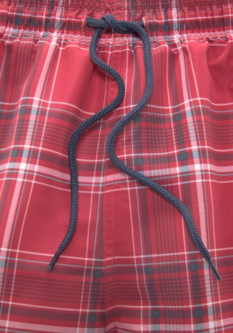 H.I.S Board Shorts in Red